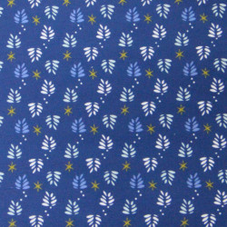 Printed Cotton JOONA Blue / Gold22